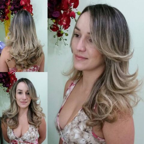 Flávio Borges Hair Designer: mais uma cliente satisfeita