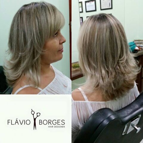 Flávio Borges Hair Designer: mais uma cliente satisfeita