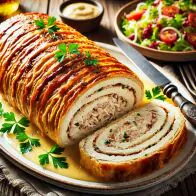 Receita do Dia: rocambole salgado