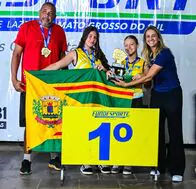 Alunas da Escola Amim José são campeãs estaduais de vôlei de praia