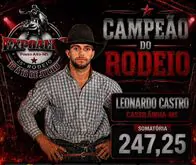 Léo Castro vence em Pouso Alto e confirma participação na Festa do Peão de Cassilândia