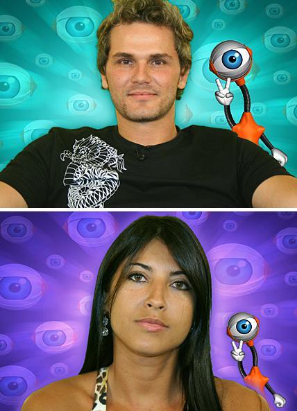 Daniel e Priscila representam Mato Grosso do SulProdução/ BBB9