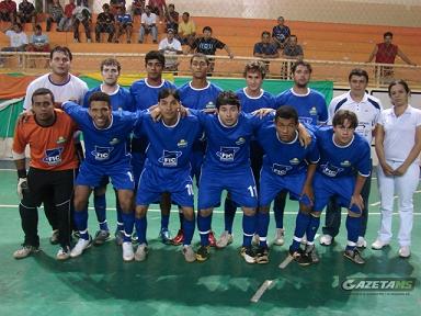 A foto do time campeão da Copa Morena de FutsalGazeta MS