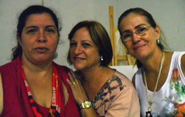 Leila Marue Balbino de Oliveira, Guiomar Dionísio Batista de Assis e Aid Batista DiasAssessoria