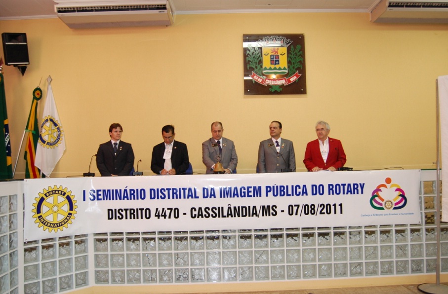 Reunião sobre a Imagem Pública do Rotary, realizada na Câmara Municipal de CassilândiaJan Nunes