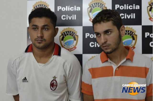 Quequel e Jorlan foram presos em Cuiabá e já chegaram em CassilândiaCampo Grande News