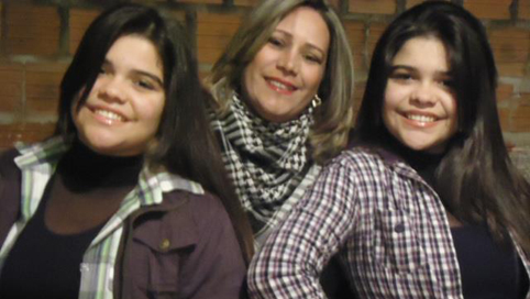 Vítimas do acidente em Itajá: Bianca, a mãe Joseleida, e Izadora que faleceu hoje