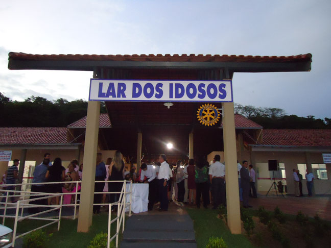 Na última sexta-feira o Rotary Club de Cassilândia inaugurou o novo Lar dos Idosos