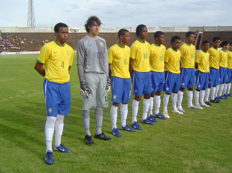 Cássio atuou pela seleção sub-20 em jogo no Douradão. Foto: Barese/Arquivos Gazeta MS