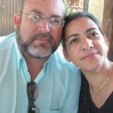 Nelson Borges e sua esposa Elizena (Foto: arquivo pessoal)
