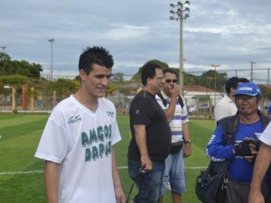 Marcênio, em dezembro do ano passado, participou do jogo festivo "Amigos da Paz" na Capital (Foto: Arquivo/Francisco Junior)