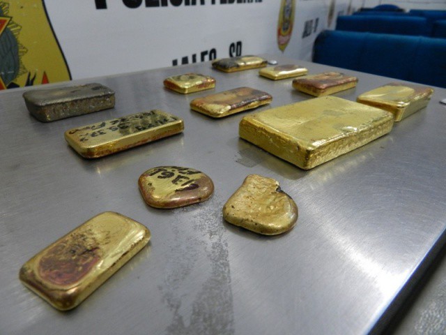Ouro foi extraído de minas em Mato Grosso. (Foto: Divulgação)