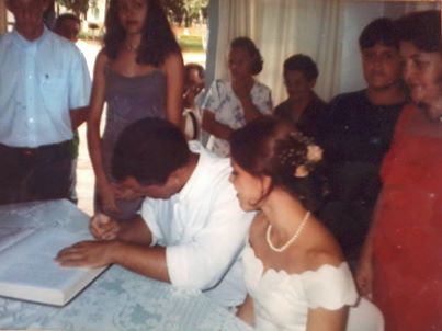 Foto memória: o casamento de João Pampalona e Aleandra