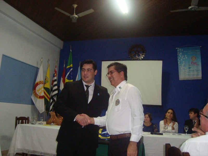 José Alberto passa a presidência do Rotary para José Luis