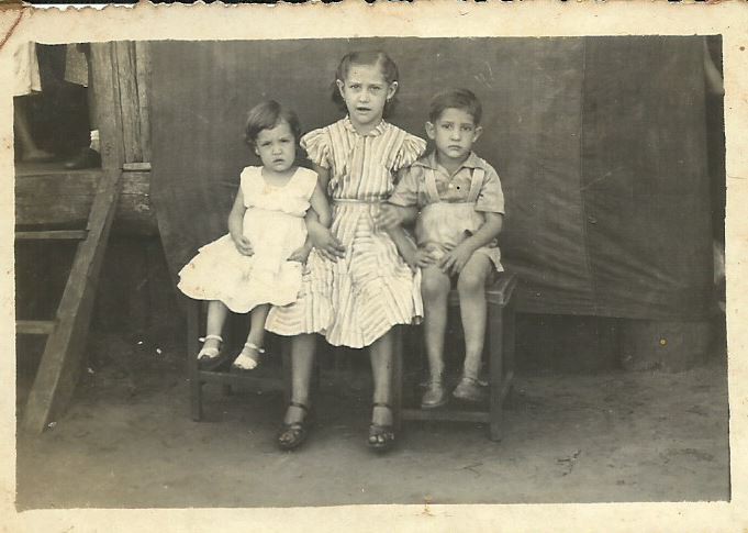 Maria Clara, sua irmã Wanda Freitas e seu irmão Sebastião (Foto: Facebook)