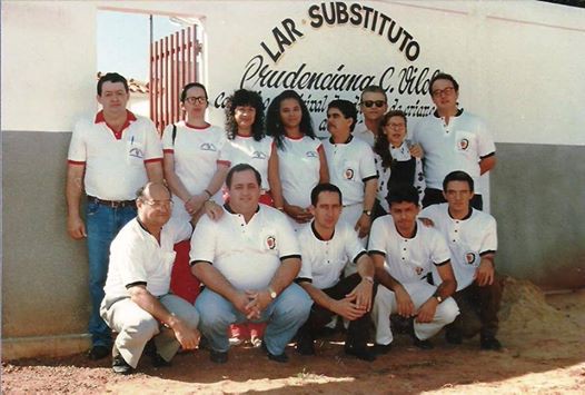 Inauguração do lar Substituto da Criança Prudenciana Cândida Vilela - 1995 - 1ª diretoria.- Postado por Juvenal de Castro