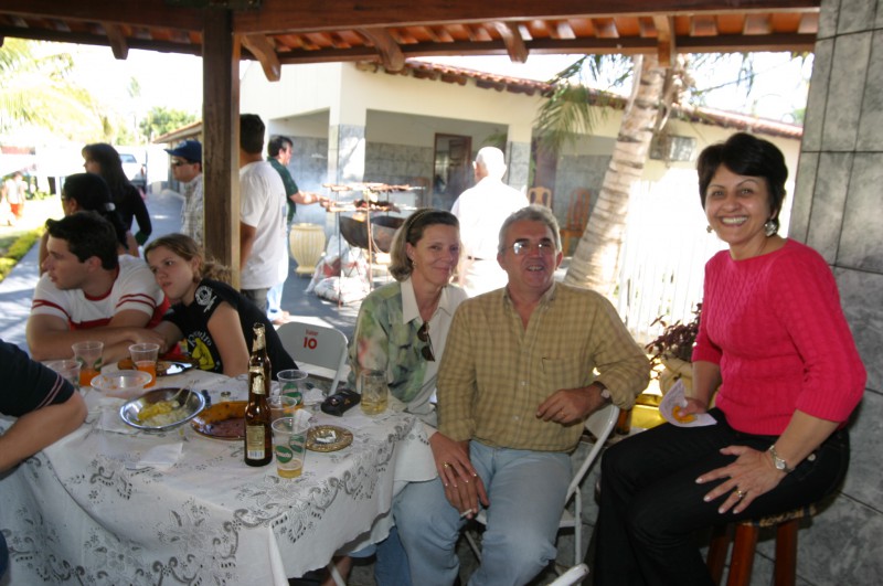 O I Reecontro realizado em 2004 pela Rádio Patriarca - um churrascon na residência do casal Righetiti