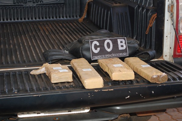 COB faz apreensão de mais de 3kg de maconha em Chapadão do Sul