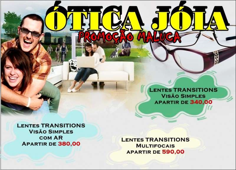 Ótica Jóia: lentes a partir de R$69,90; confira outras promoções