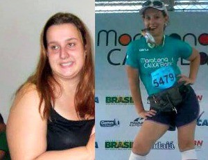 Eliana Ramos perde 60kg após uma redução de estômago e vira uma corredora (Foto: Arquivo)