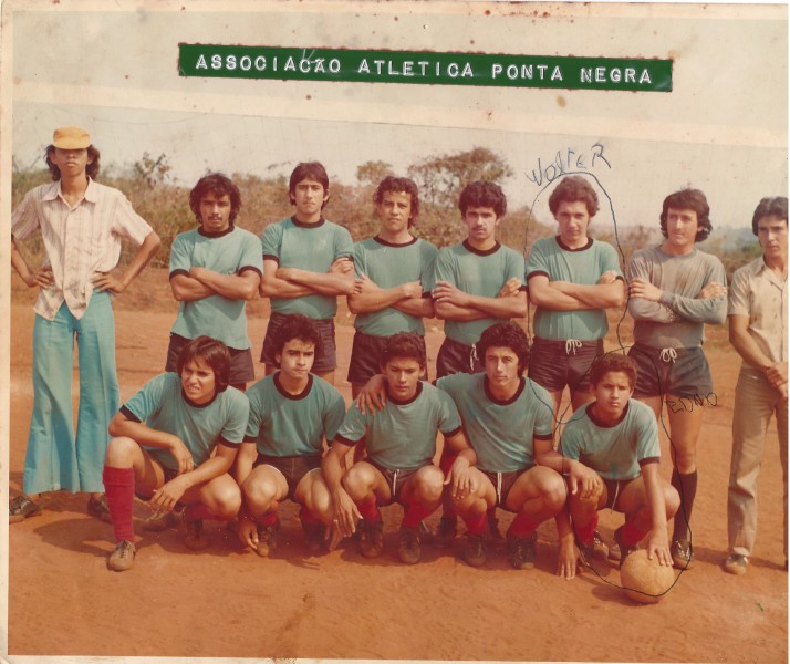 Foto memória: Associação Atlética Ponta Negra em 1979