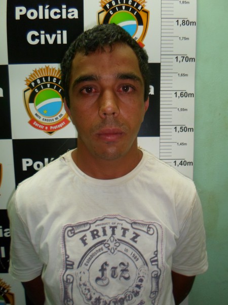 Deivithy Moreira Rodrigues, o Barata, se entregou ontem em Cassilândia