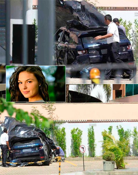 Isis Valverde sofre acidente de carro e é internada no Rio