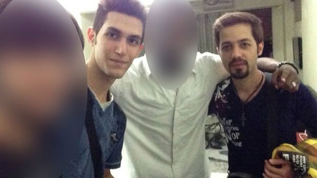 Pouria Nour Mohammad Mehrdad (esq.) e Delavar Seyed Mohammadreza usaram passaportes roubados (Foto: BBC)