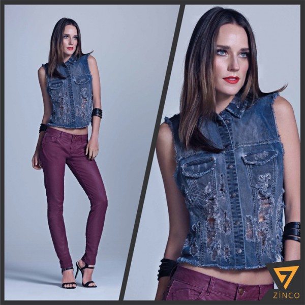 Destak Modas destaca jeans rasgado da Zinco; veja o look