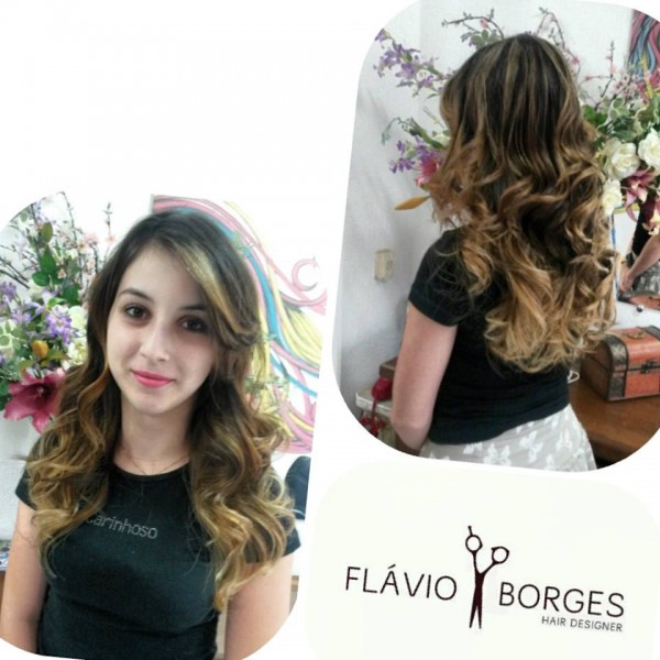 Flávio Borges Hair Designer: confira mais um cabelo feito por ele