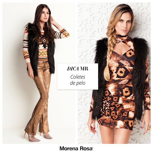 Destak Modas destaca coletes de pelos da Morena Rosa; veja fotos