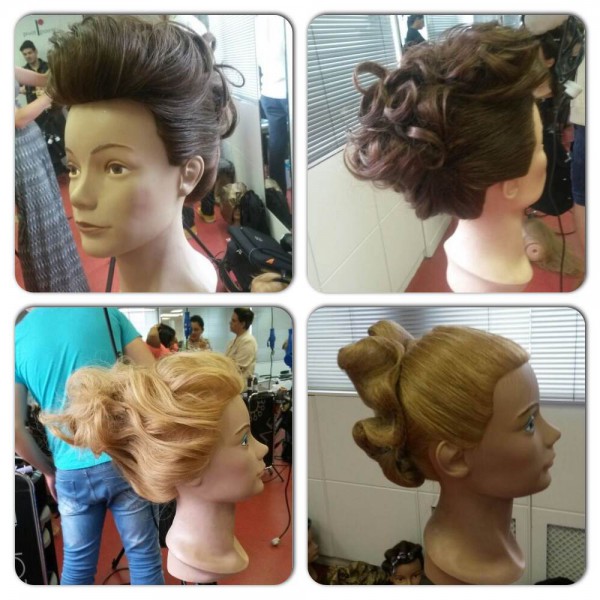 Flávio Borges Hair Designer fez curso em São Paulo; veja as fotos dos penteados