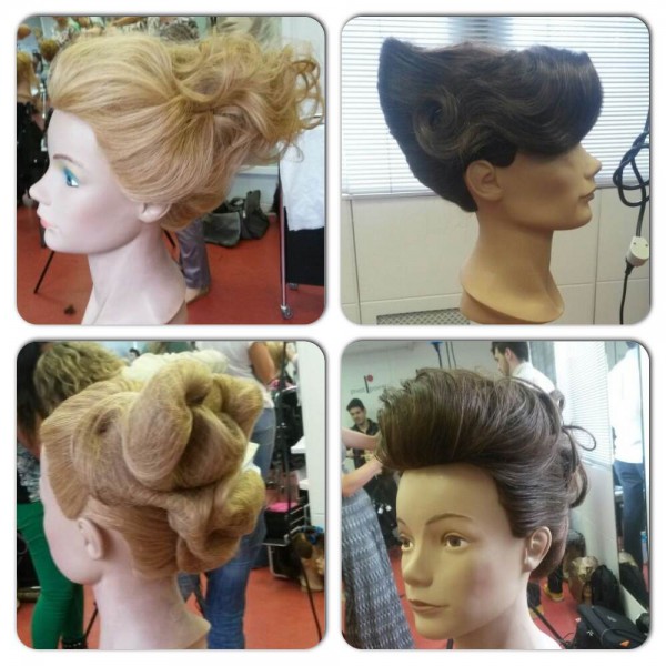 Flávio Borges Hair Designer fez curso em São Paulo; veja as fotos dos penteados