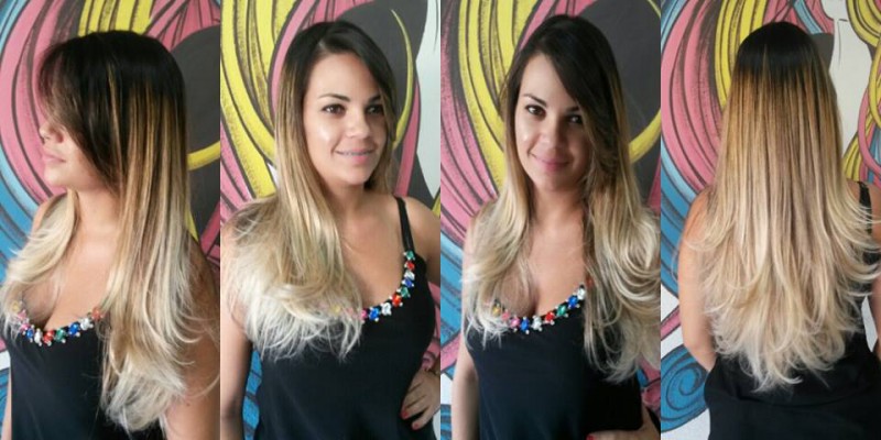 Flávio Borges Hair Designer mudou os cabelos de Natália; veja fotos