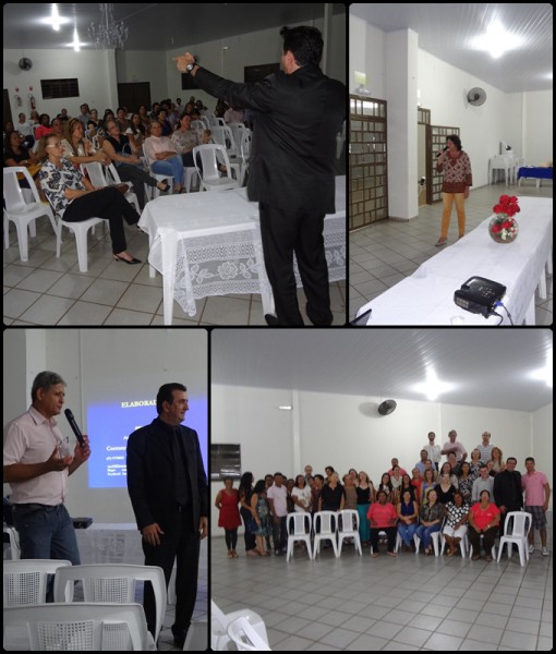 Professores da escola São José são capacitados em palestra com psicólogo 