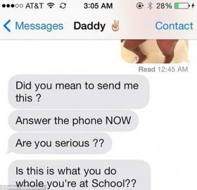 Jovem envia foto nua para pai por engano e mensagem vira piada na web