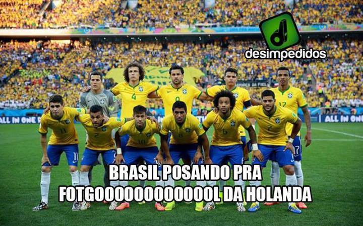 Rola a bola… Goooool da Holanda: as zoações de mais uma derrota brasileira
