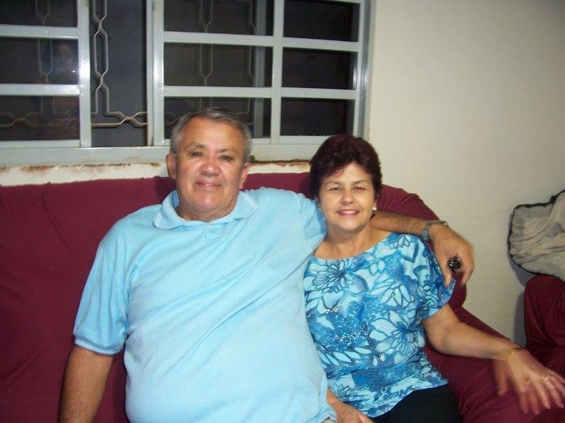 Vasco e sua esposa Luceni (Foto: Facebook)