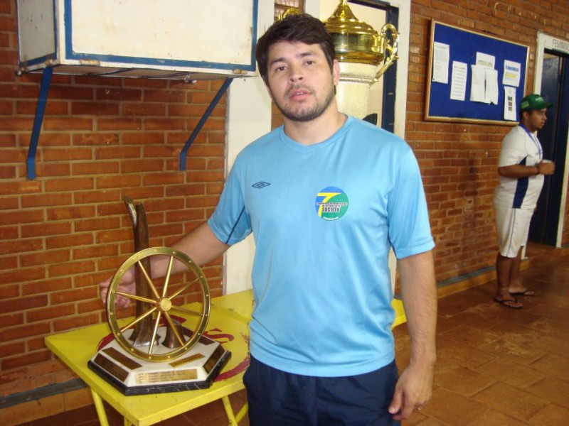 O cassilandense Bruno Muranaka mais uma vez teve atuação destacada em jogo da Serc, do Chapadão do Sul