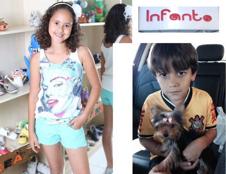 Eduarda e Miguel são aniversariantes da semana. A Infanto deseja parabéns e muita saúde!