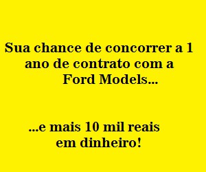Olheiros da Ford Models estarão na Pernambucanas buscando modelos hoje