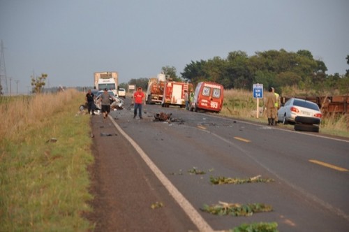 As vítimas do acidente da BR 060 seriam de Chapadão do Sul e Goiás