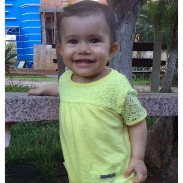 Parabéns Manuela pelo seu 1º aninho! A Infanto deseja muita saúde e que o papai do céu te proteja sempre!  Na foto ela está usando macacão Green, coleção primavera/verão 2015 #happybirthday #green #verao2015  #infanto