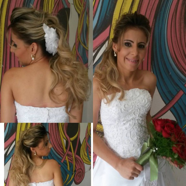 Flávio Borges Hair Designer: um lindo penteado para noivas