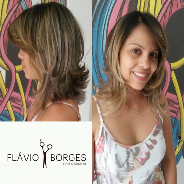 Flávio Borges Hair Designer: um corte que deixa o cabelo lindo e leve
