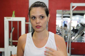 Ganhadora foi Amanda de Souza Hocher, de 30 anos, que perdeu 10,61% de gordura, quase 10 quilos. (Foto:Fernando Ricardo Ientzsch)