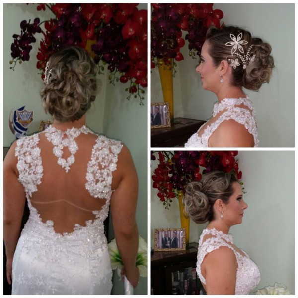 Flávio Borges Hair Desinger: veja o lindo penteado de uma noiva 