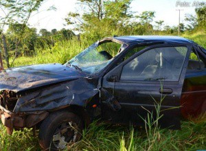 Músico sofre acidente perto de Camapuã quando viajava para velório com a família