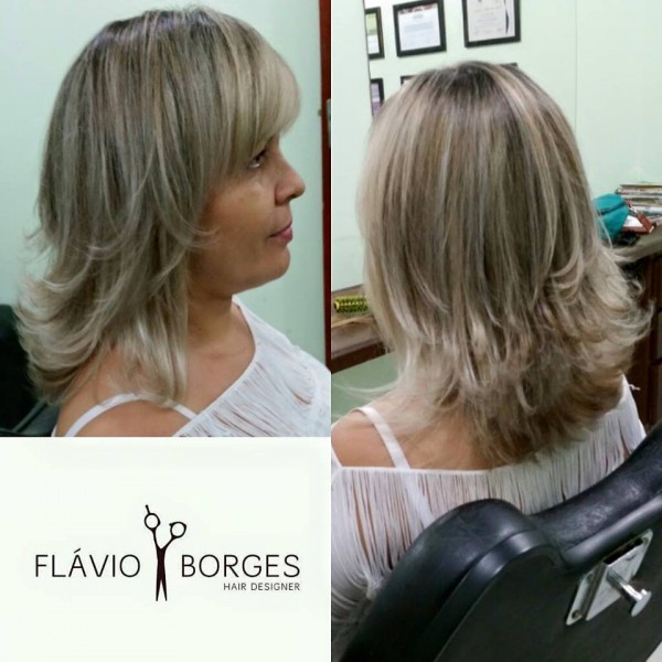 Flávio Borges Hair Designer: para quem curte um cabelo repicado