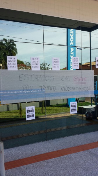 Fotogaleria: INSS fechado por conta da greve